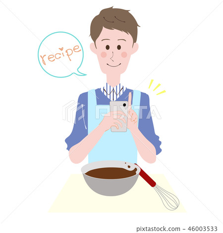 男性藍色緣故製作食譜白色天 男性藍色緣故製作食譜白色天 46003533