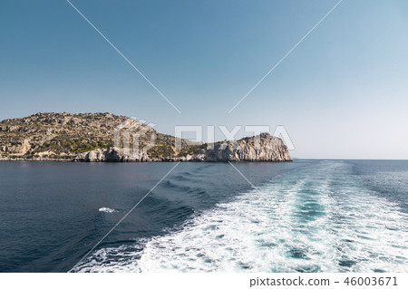 View Of Island Of Rhodes From The Sea View Of Island Of Rhodes From The Sea 46003671