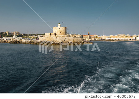 City of Rhodes From The Sea City of Rhodes From The Sea 46003672
