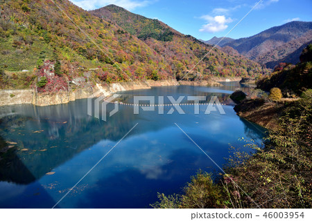 群馬縣吾妻郡中之條町Okushiman湖和秋葉 46003954