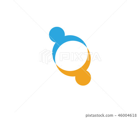 Community, network and social icon 46004618