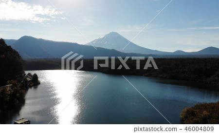 西湖和富士山 西湖和富士山 46004809