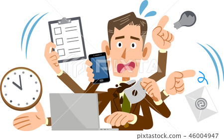 Business man boss uncle who is too busy 46004947