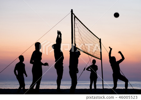 beach Volleyball beach Volleyball 46005523
