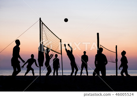 beach Volleyball beach Volleyball 46005524