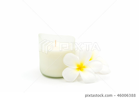 Beautiful candle for spa. Beautiful candle for spa. 46006388