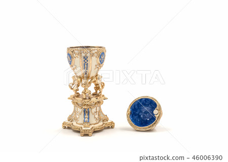Faberge eggs. Decorative ceramic easter egg. Faberge eggs. Decorative ceramic easter egg. 46006390