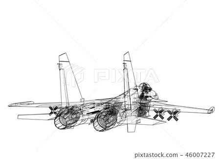 Fighter plane concept 46007227