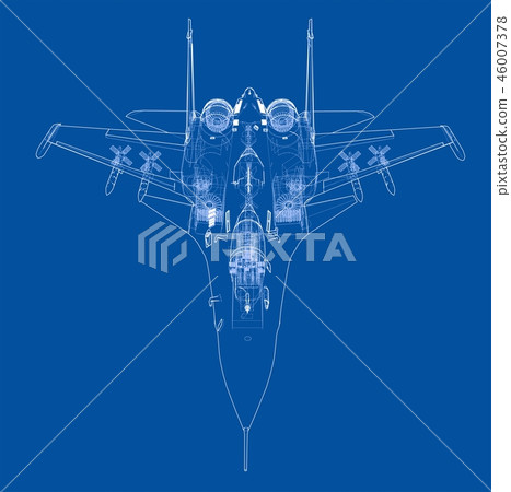 Fighter plane concept 46007378