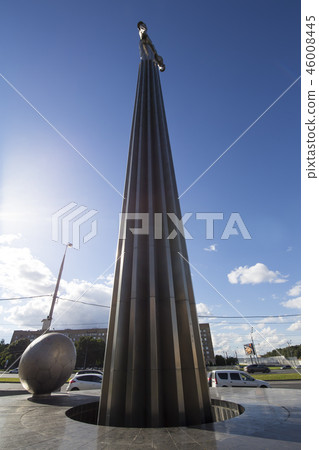 Monument to Yuri Gagarin in Moscow, Russia 46008445