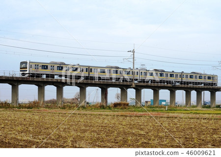 鹿島線上的火車 鹿島線上的火車 46009621