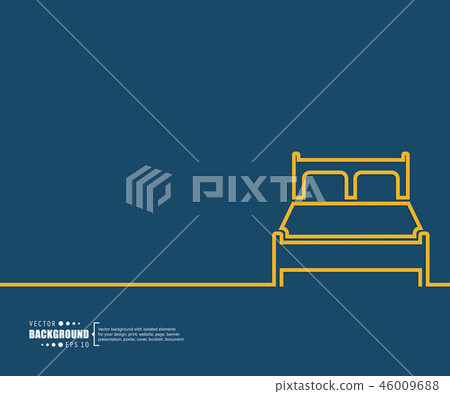 Abstract creative concept vector line draw background for web, mobile app, illustration template Abstract creative concept vector line draw background for web, mobile app, illustration template 46009688