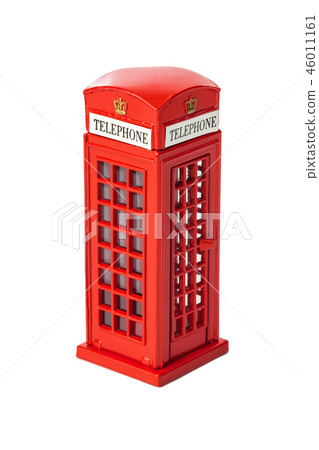 Toy red phone booth of London Toy red phone booth of London 46011161