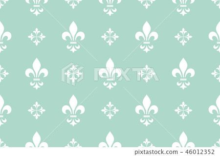 Wallpaper in the style of Baroque. Seamless Wallpaper in the style of Baroque. Seamless 46012352