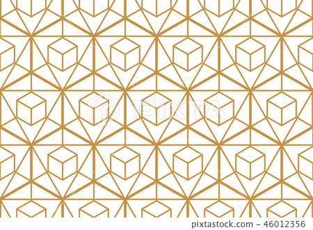 The geometric pattern with lines. Seamless The geometric pattern with lines. Seamless 46012356