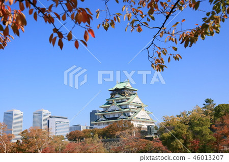 Osaka Castle in Autumn Osaka Castle in Autumn 46013207