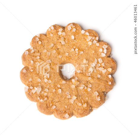 Christmas biscuits with sugar crystals. Christmas biscuits with sugar crystals. 46013461