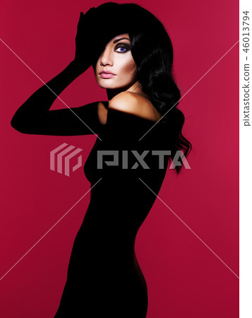 Surrealistic young lady Surrealistic young lady 46013794