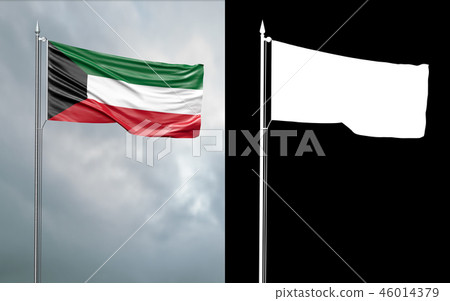 State flag of the State of Kuwait State flag of the State of Kuwait 46014379