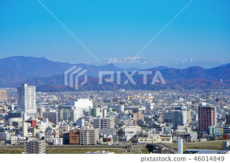 Fukui city scenery [for Hakusan] 46014849