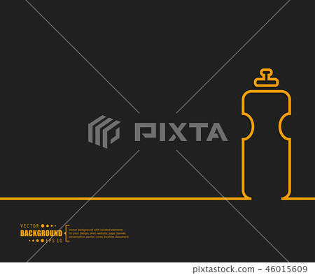 Abstract creative concept vector line draw background for web, mobile app, illustration template Abstract creative concept vector line draw background for web, mobile app, illustration template 46015609