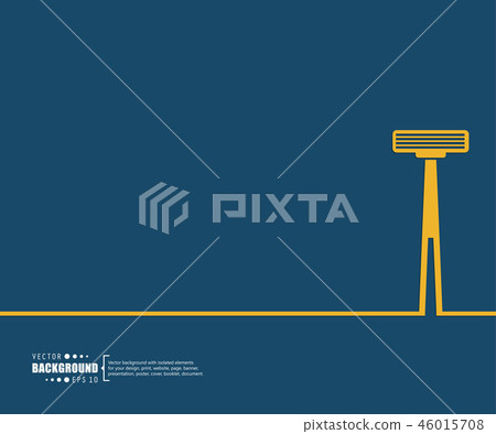 Abstract creative concept vector line draw background for web, mobile app, illustration template Abstract creative concept vector line draw background for web, mobile app, illustration template 46015708