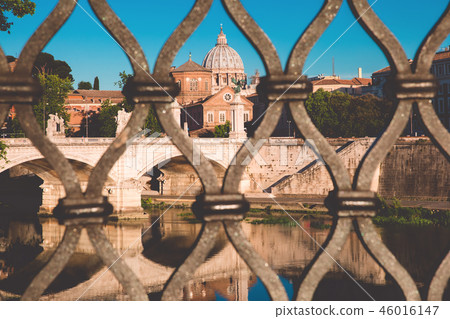 Saint Peter Cathedral in Rome, Italy. Saint Peter Cathedral in Rome, Italy. 46016147