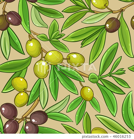 olive vector pattern - Stock Illustration [46016253] - PIXTA