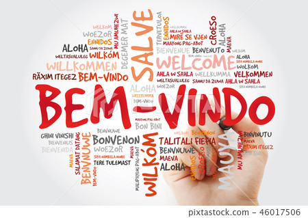 Bem-Vindo (Welcome in Portuguese) word cloud Bem-Vindo (Welcome in Portuguese) word cloud 46017506