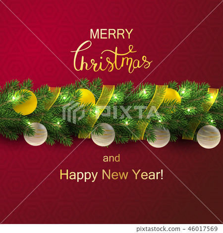 Holiday Vector Lettering background. Merry Christmas concept Holiday Vector Lettering background. Merry Christmas concept 46017569