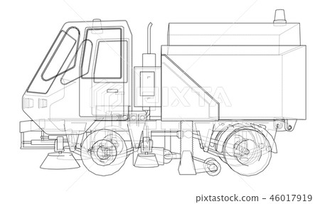 Small Street Clean Truck Concept Small Street Clean Truck Concept 46017919