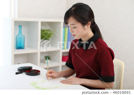 calligraphy 46019091