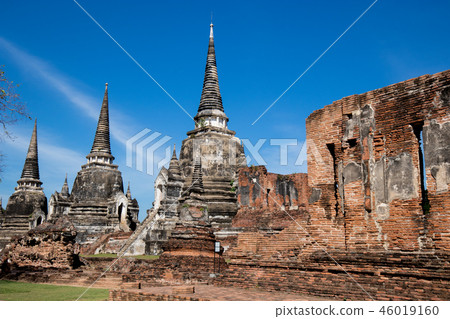 Ayutthaya Wat Phra Si Sanphet 46019160