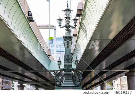 Nihonbashi Chuo Pillar and Kirin (Chuo-ku, Tokyo) *Photo taken in November 2018 Nihonbashi Chuo Pillar and Kirin (Chuo-ku, Tokyo) *Photo taken in November 2018 46019333