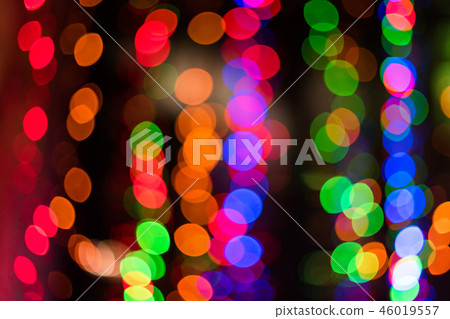 Abstract bokeh background. Christmas bokeh lights refocused blurred background. Abstract bokeh background. Christmas bokeh lights refocused blurred background. 46019557