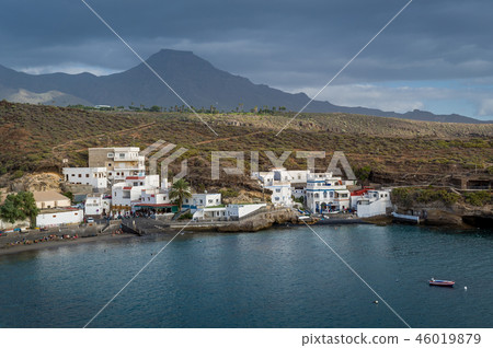 Small town El Puertito, Tenerife island 46019879