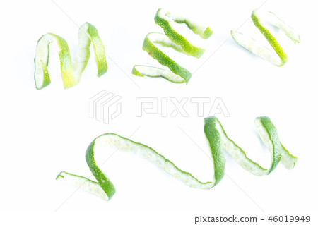 green lemon twist on white green lemon twist on white 46019949