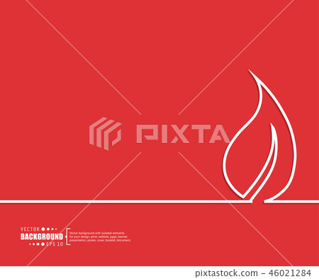 Abstract creative concept vector line draw background for web, mobile app, illustration template 46021284