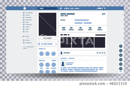 Mock up web page browser 46021319