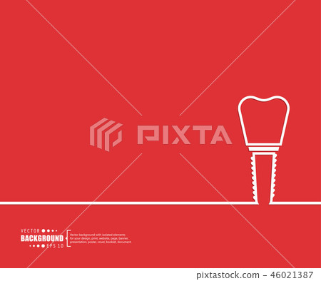 Abstract creative concept vector line draw background for web, mobile app, illustration template 46021387