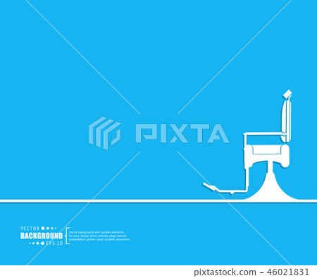 Abstract creative concept vector line draw background for web, mobile app, illustration template 46021831