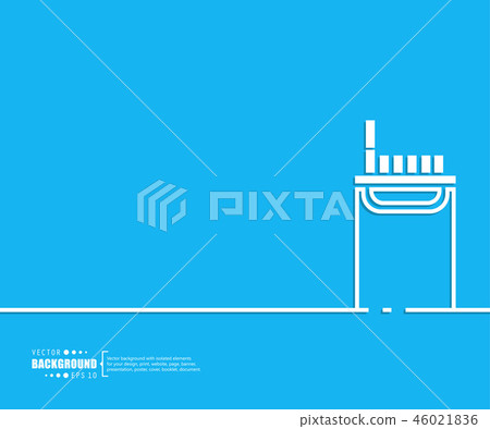 Abstract creative concept vector line draw background for web, mobile app, illustration template Abstract creative concept vector line draw background for web, mobile app, illustration template 46021836