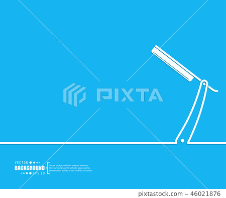 Abstract creative concept vector line draw background for web, mobile app, illustration template Abstract creative concept vector line draw background for web, mobile app, illustration template 46021876