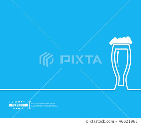 Abstract creative concept vector line draw background for web, mobile app, illustration template 46021963