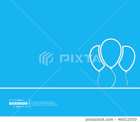 Abstract creative concept vector line draw background for web, mobile app, illustration template 46022050