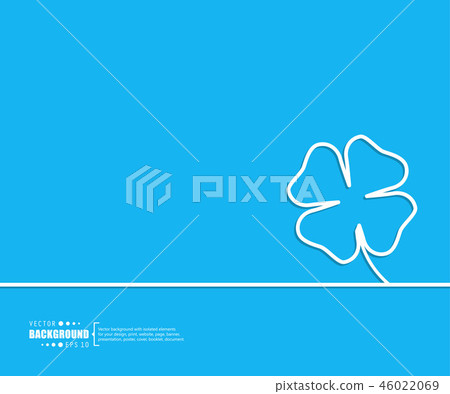 Abstract creative concept vector line draw background for web, mobile app, illustration template 46022069