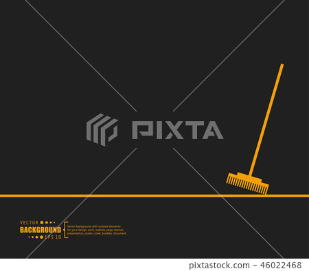 Abstract creative concept vector line draw background for web, mobile app, illustration template 46022468