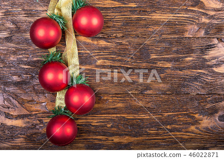 Christmas card with toys Christmas card with toys 46022871