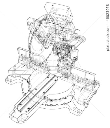 Mitre saw blade concept Mitre saw blade concept 46023958