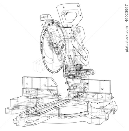 Mitre saw blade concept Mitre saw blade concept 46023967
